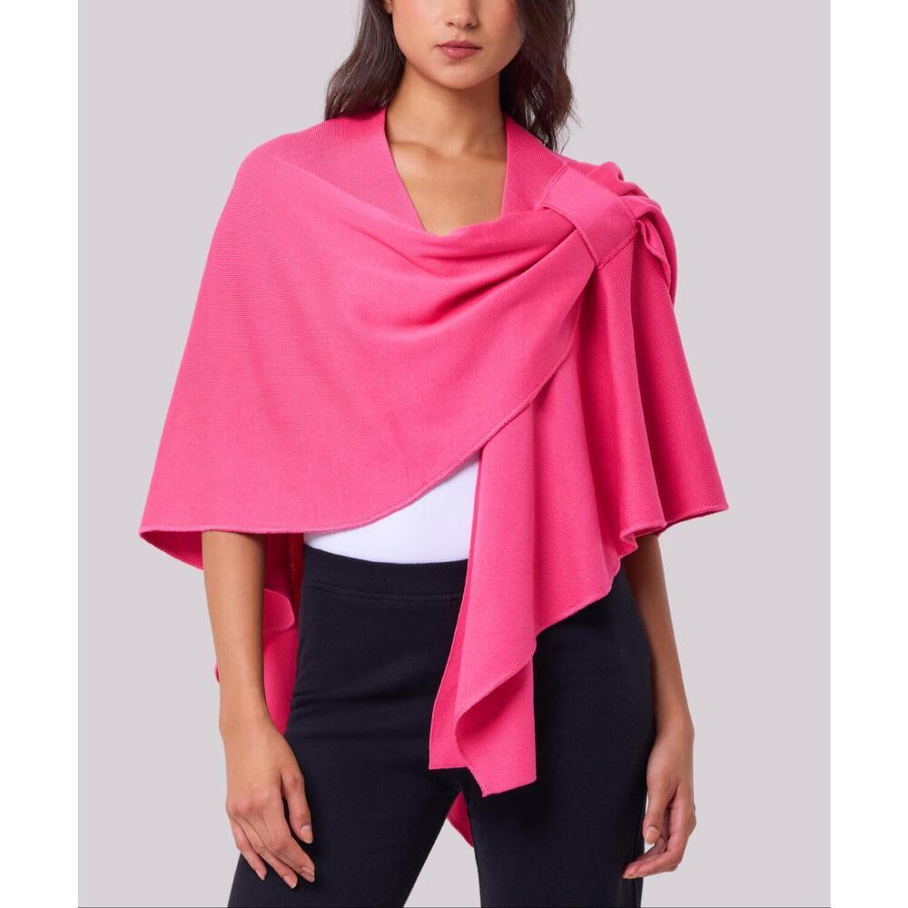 NEW ANGEL APPAREL women's pull thru shawl in petal